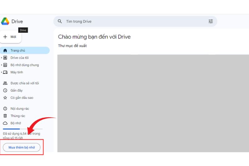 hướng dẫn tăng dung lượng Google Drive