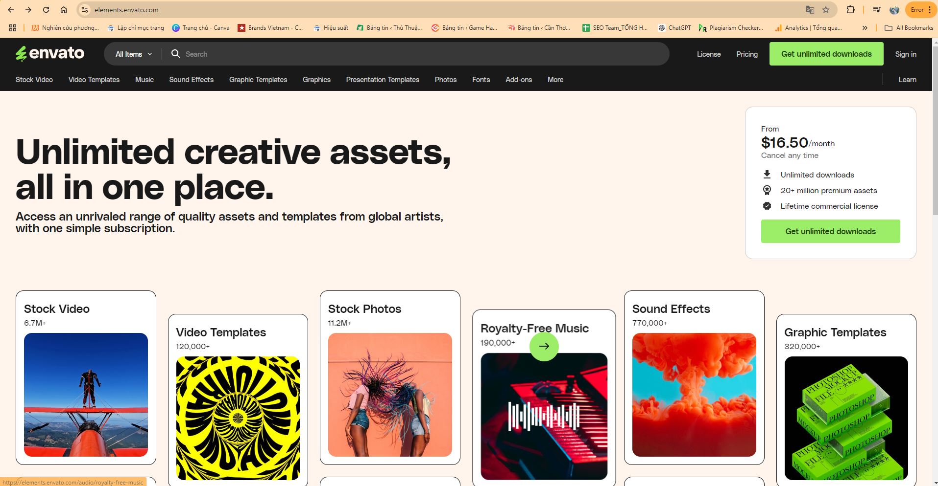 Download Envato Elements Free