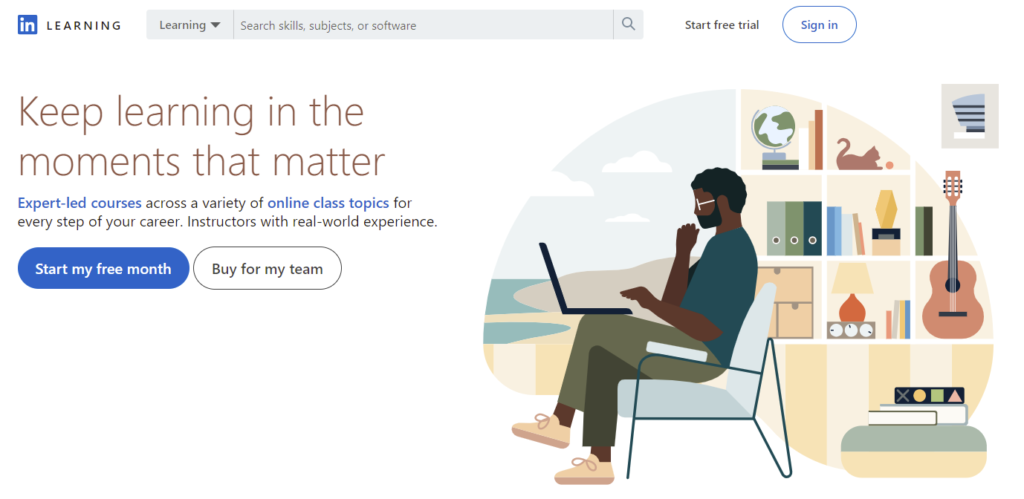 Tài Khoản Lynda Premium